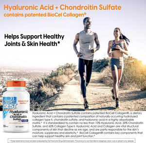 DOCTOR'S BEST - Doctor's Best Hyaluronic Acid with Chondroitin Sulfate 60 Capsulas - The Red Vitamin MX - Suplementos Alimenticios - {{ shop.shopifyCountryName }}