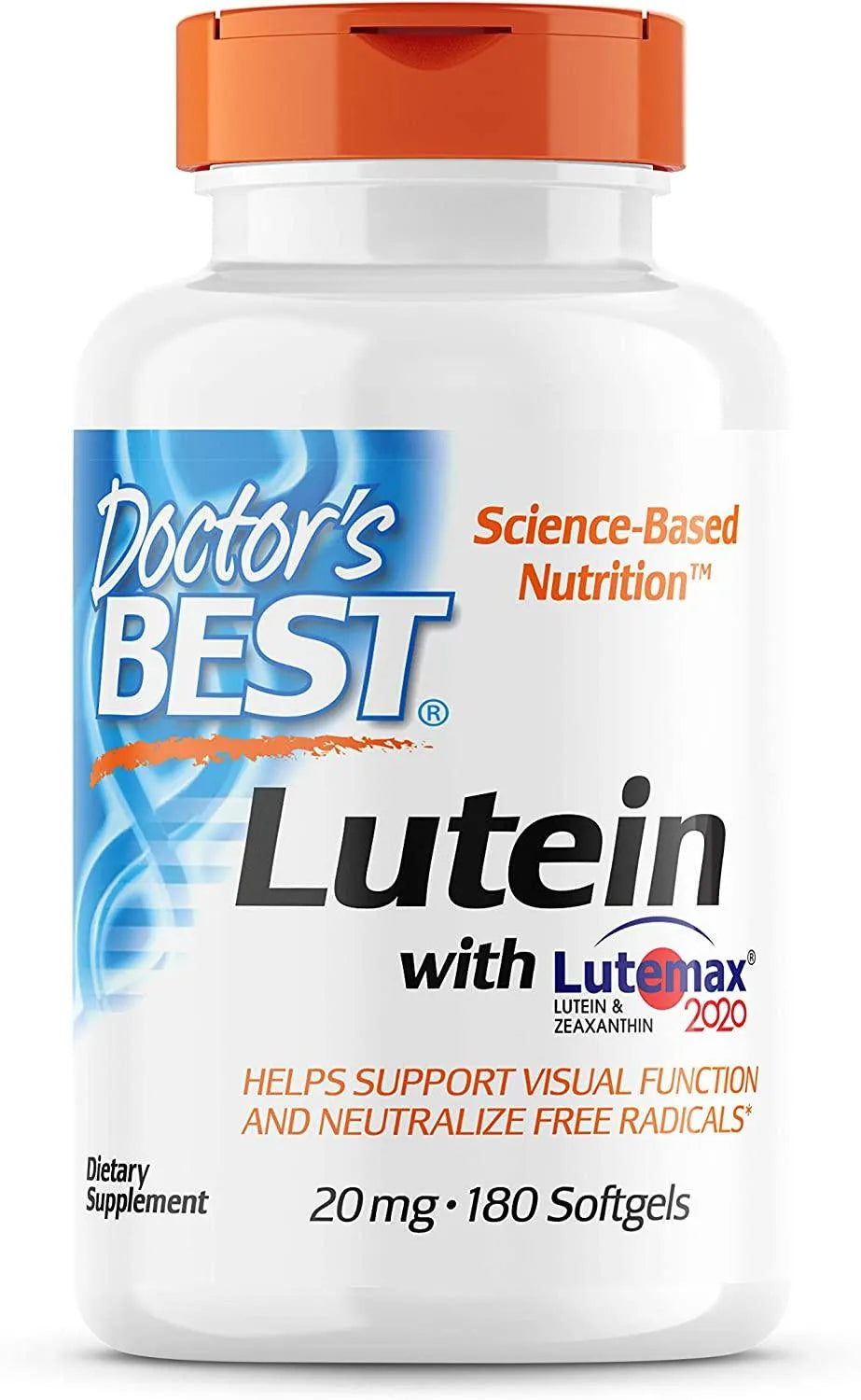 DOCTOR'S BEST - Doctor's Best Lutein with Lutemax 20Mg. 180 Capsulas - The Red Vitamin MX - Suplementos Alimenticios - {{ shop.shopifyCountryName }}