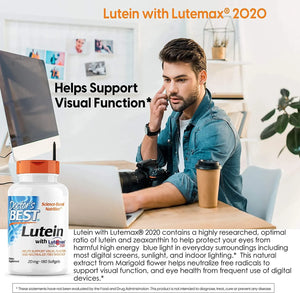 DOCTOR'S BEST - Doctor's Best Lutein with Lutemax 20Mg. 180 Capsulas - The Red Vitamin MX - Suplementos Alimenticios - {{ shop.shopifyCountryName }}