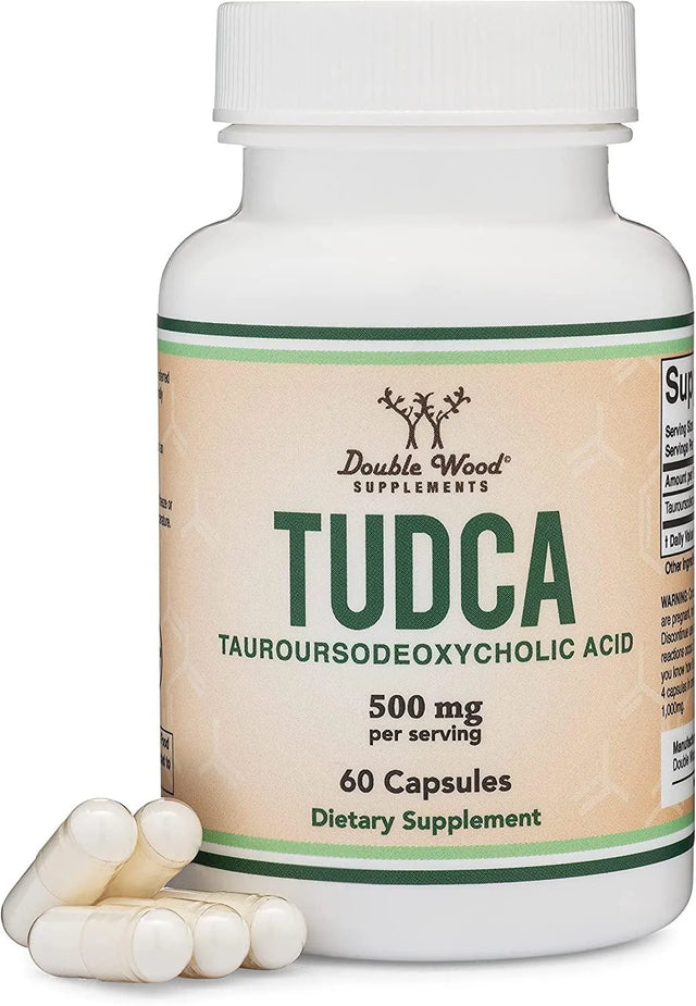 DOUBLE WOOD SUPPLEMENTS - Double Wood Supplements Tudca 500Mg. 60 Capsulas - The Red Vitamin MX - Suplementos Alimenticios - {{ shop.shopifyCountryName }}