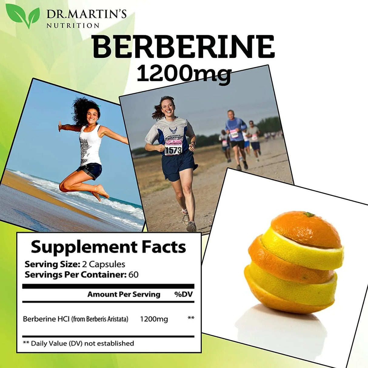 DR. MARTIN'S NUTRITION - Dr. Martin's Nutrition Berberine 1200Mg. 120 Capsulas - The Red Vitamin MX - Suplementos Alimenticios - {{ shop.shopifyCountryName }}