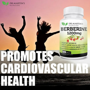 DR. MARTIN'S NUTRITION - Dr. Martin's Nutrition Berberine 1200Mg. 120 Capsulas - The Red Vitamin MX - Suplementos Alimenticios - {{ shop.shopifyCountryName }}