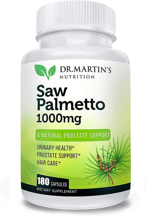 DR. MARTIN'S NUTRITION - Dr Martin's Nutrition Saw Palmetto 1000Mg. 180 Capsulas - The Red Vitamin MX - Suplementos Alimenticios - {{ shop.shopifyCountryName }}