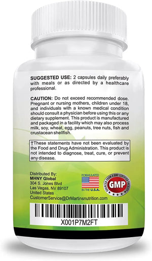 DR. MARTIN'S NUTRITION - Dr Martin's Nutrition Saw Palmetto 1000Mg. 180 Capsulas - The Red Vitamin MX - Suplementos Alimenticios - {{ shop.shopifyCountryName }}