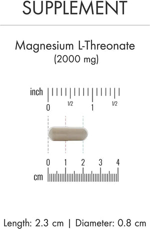 DR MERCOLA - Dr. Mercola Magnesium L-Threonate 2000Mg. 90 Capsulas - The Red Vitamin MX - Suplementos Alimenticios - {{ shop.shopifyCountryName }}