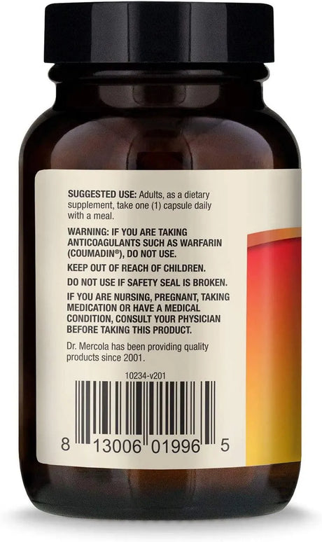 DR MERCOLA - Dr. Mercola Vitamins D3 and K2 90 Capsulas - The Red Vitamin MX - Suplementos Alimenticios - {{ shop.shopifyCountryName }}