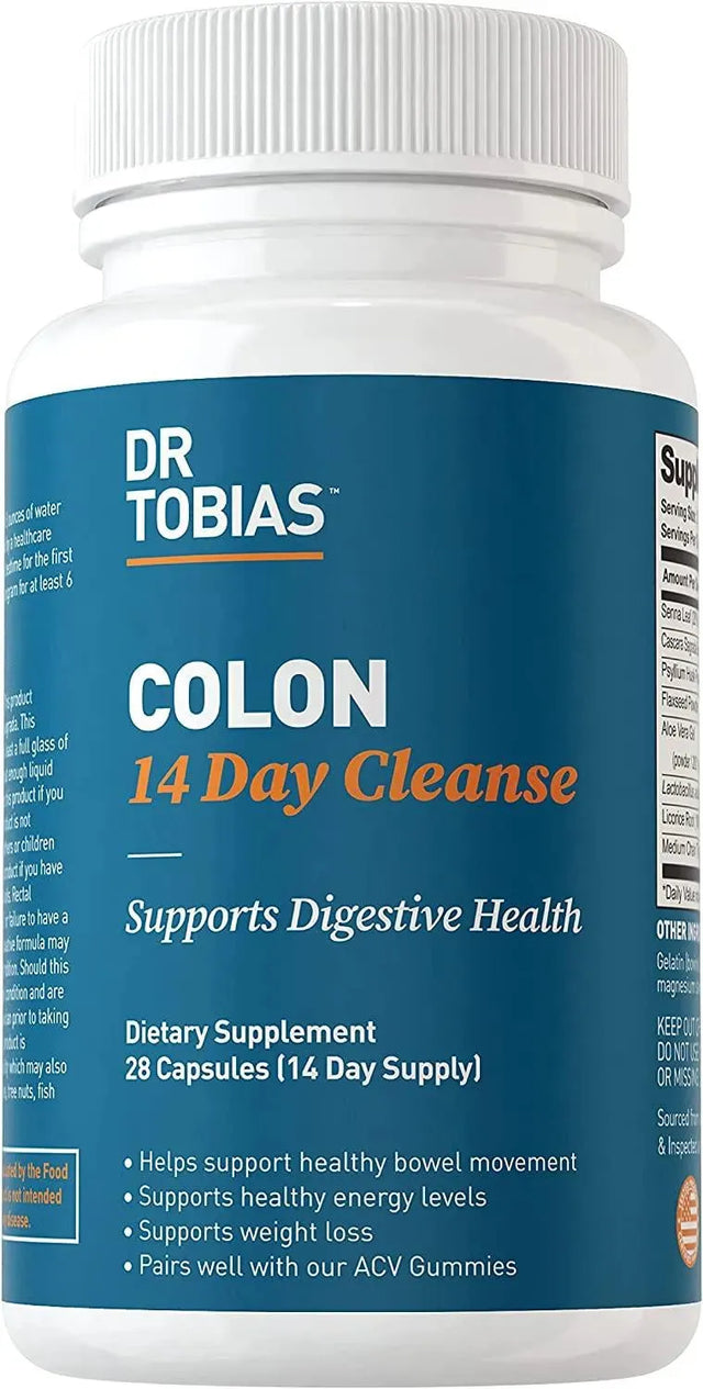 DR TOBIAS - Dr Tobias Colon 14 Day Quick Cleanse 28 Capsulas Suministro 14 Dias - The Red Vitamin MX - Suplementos Alimenticios - {{ shop.shopifyCountryName }}