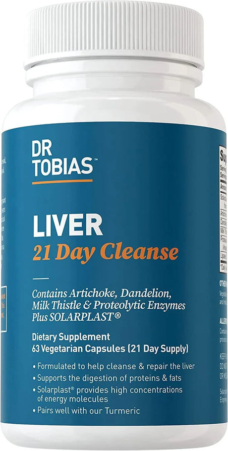 DR TOBIAS - Dr Tobias Liver 21 Day Cleanse 63 Capsulas - The Red Vitamin MX - Suplementos Alimenticios - {{ shop.shopifyCountryName }}