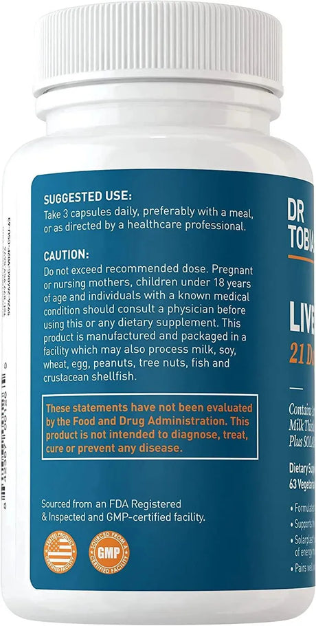 DR TOBIAS - Dr Tobias Liver 21 Day Cleanse 63 Capsulas - The Red Vitamin MX - Suplementos Alimenticios - {{ shop.shopifyCountryName }}