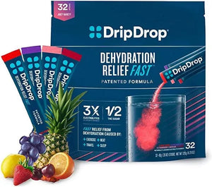 DRIPDROP - DripDrop Hydration Electrolyte Powder Packets 32 Paquetes - The Red Vitamin MX - Suplementos Alimenticios - {{ shop.shopifyCountryName }}