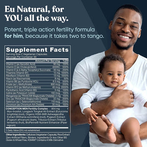 EU NATURAL - Eu Natural Conception Men 60 Capsulas - The Red Vitamin MX - Suplementos Alimenticios - {{ shop.shopifyCountryName }}