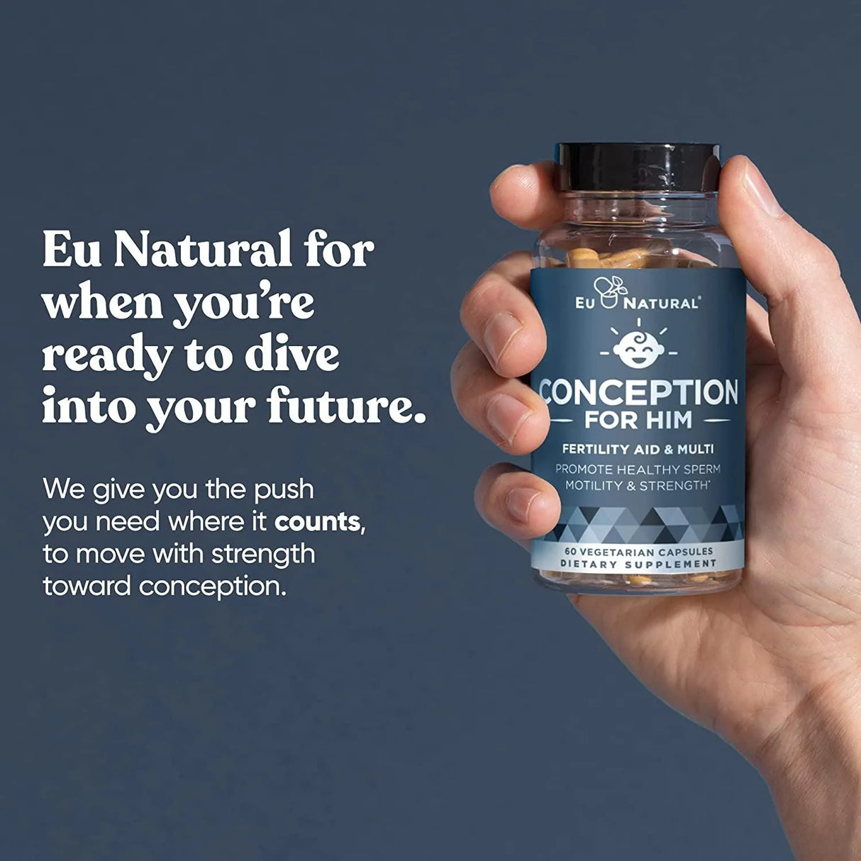 EU NATURAL - Eu Natural Conception Men 60 Capsulas - The Red Vitamin MX - Suplementos Alimenticios - {{ shop.shopifyCountryName }}