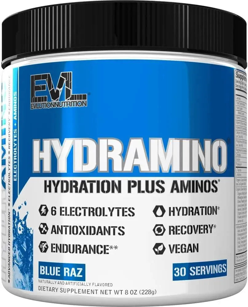 EVLUTION - Evlution Nutrition hydramino Complete Hydration 30 Servicios - The Red Vitamin MX - Suplementos Alimenticios - {{ shop.shopifyCountryName }}