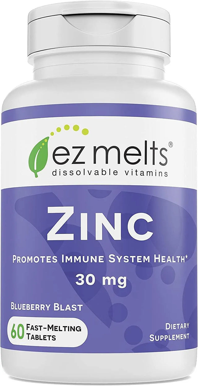 EZ MELTS - EZ Melts Zinc 30Mg. 60 Tabletas - The Red Vitamin MX - Suplementos Alimenticios - {{ shop.shopifyCountryName }}