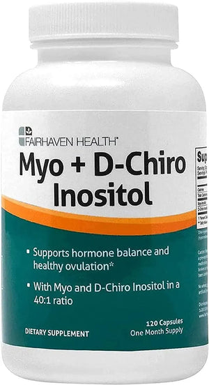 FAIRHAVEN HEALTH - FairHaven Health Myo-Inositol 2000Mg. 120 Capsulas - The Red Vitamin MX - Suplementos Alimenticios - {{ shop.shopifyCountryName }}