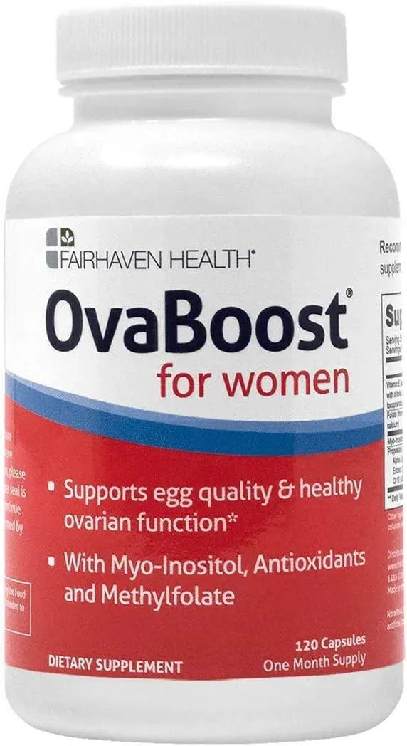 FAIRHAVEN HEALTH - FairHaven Health OvaBoost 120 Capsulas - The Red Vitamin MX - Suplementos Alimenticios - {{ shop.shopifyCountryName }}