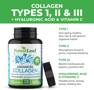 FOREST LEAF - Forest Leaf Advanced Collagen 120 Capsulas - The Red Vitamin MX - Suplementos Alimenticios - {{ shop.shopifyCountryName }}