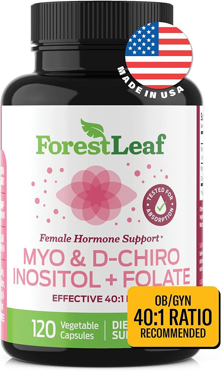 FOREST LEAF - Forest Leaf Myo and D-Chiro Inositol 120 Capsulas - The Red Vitamin MX - Suplementos Alimenticios - {{ shop.shopifyCountryName }}