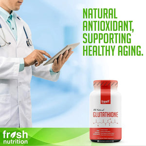 FRESH NUTRITION - Fresh Nutrition Glutathione 90 Capsulas - The Red Vitamin MX - Suplementos Alimenticios - {{ shop.shopifyCountryName }}