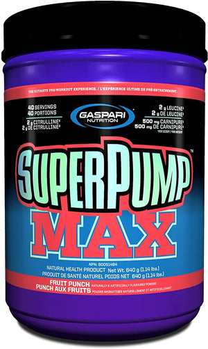 GASPARI NUTRITION - Gaspari Nutrition Super Pump MAX 40 Servicios - The Red Vitamin MX - Suplementos Alimenticios - {{ shop.shopifyCountryName }}