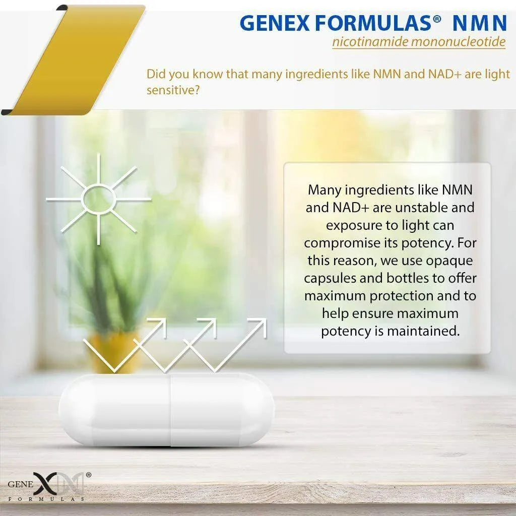 GENEX FORMULAS - Genex Formulas NAD 250Mg. 60 Capsulas - The Red Vitamin MX - Suplementos Alimenticios - {{ shop.shopifyCountryName }}