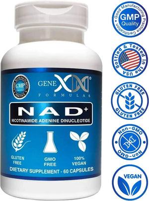 GENEX FORMULAS - Genex NAD+ 250Mg. 60 Capsulas - The Red Vitamin MX - Suplementos Alimenticios - {{ shop.shopifyCountryName }}