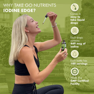 GO NUTRIENTS - Go Nutrients Iodine Edge 30Ml. - The Red Vitamin MX - Suplementos Alimenticios - {{ shop.shopifyCountryName }}