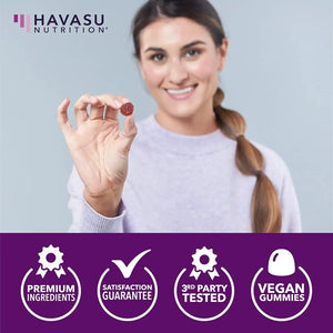 HAVASU NUTRITION - Havasu Nutrition Elderberry Gummies with Zinc and Vitamin C 60 Gomitas - The Red Vitamin MX - Suplementos Alimenticios - {{ shop.shopifyCountryName }}