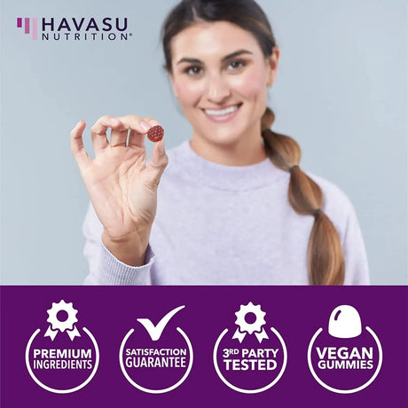 HAVASU NUTRITION - Havasu Nutrition Elderberry Gummies with Zinc and Vitamin C 60 Gomitas - The Red Vitamin MX - Suplementos Alimenticios - {{ shop.shopifyCountryName }}