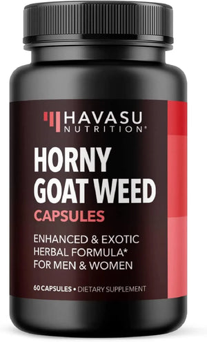 HAVASU NUTRITION - Havasu Nutrition Horny Goat Weed Extra Strength 60 Capsulas - The Red Vitamin MX - Suplementos Alimenticios - {{ shop.shopifyCountryName }}