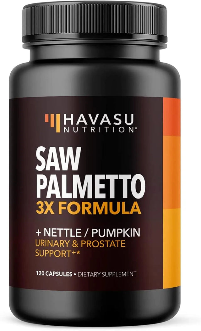 HAVASU NUTRITION - Havasu Nutrition Saw Palmetto 3X Formula Nettle Seed & Pumpkin Seed Oil 120 Capsulas - The Red Vitamin MX - Suplementos Alimenticios - {{ shop.shopifyCountryName }}