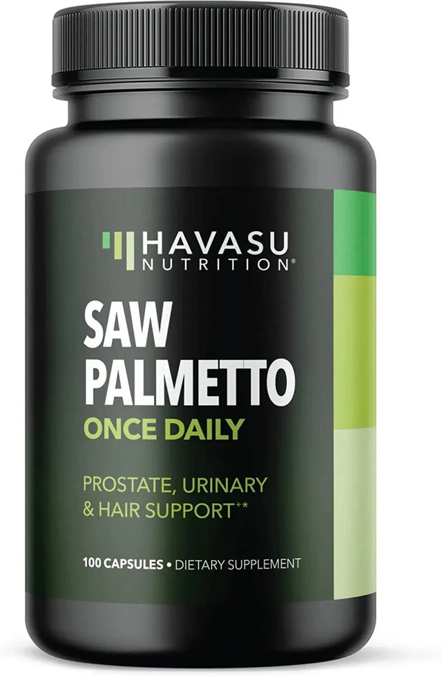 HAVASU NUTRITION - Havasu Nutrition Saw Palmetto Once Daily 100 Capsulas - The Red Vitamin MX - Suplementos Alimenticios - {{ shop.shopifyCountryName }}