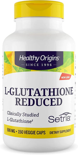 HEALTHY ORIGINS - Healthy Origins L-Glutathione 500Mg. 150 Capsulas - The Red Vitamin MX - Suplementos Alimenticios - {{ shop.shopifyCountryName }}