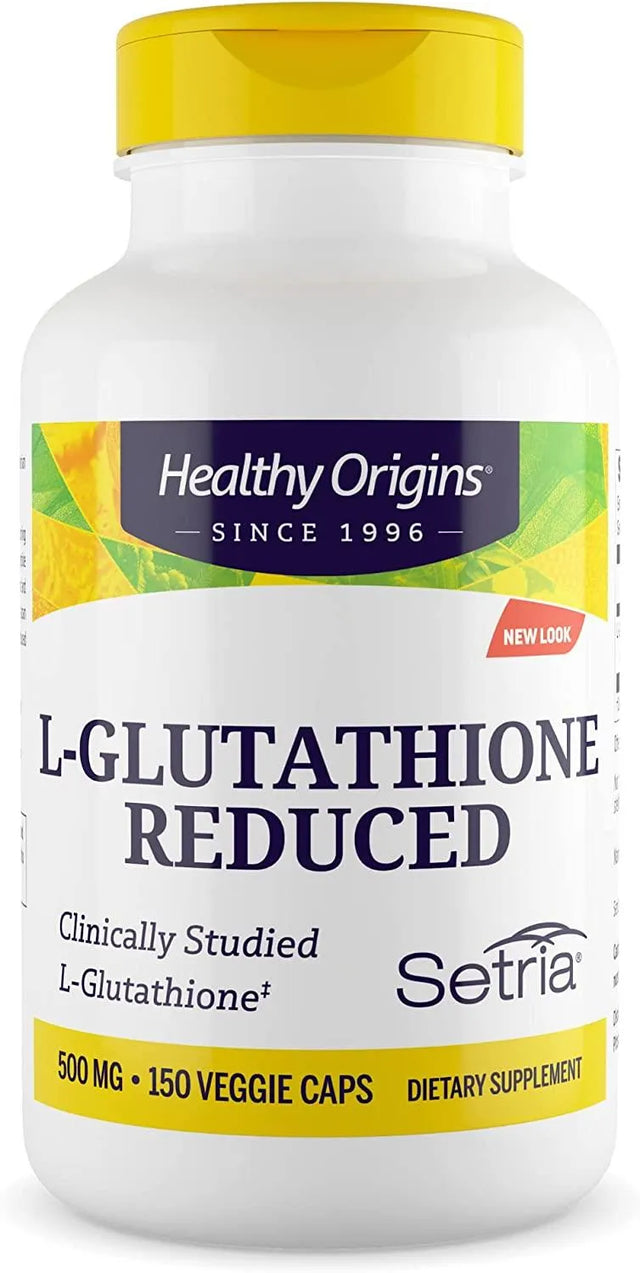 HEALTHY ORIGINS - Healthy Origins L-Glutathione 500Mg. 150 Capsulas - The Red Vitamin MX - Suplementos Alimenticios - {{ shop.shopifyCountryName }}