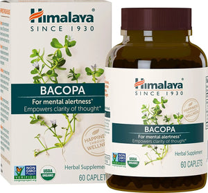 HIMALAYA - Himalaya Organic Bacopa Monnieri Brahmi 750Mg. 60 Tabletas - The Red Vitamin MX - Suplementos Alimenticios - {{ shop.shopifyCountryName }}