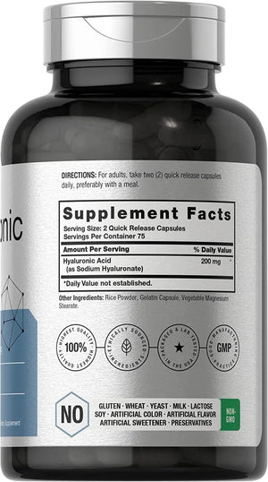 HORBAACH - Horbaach Hyaluronic Acid 200Mg. 150 Capsulas - The Red Vitamin MX - Suplementos Alimenticios - {{ shop.shopifyCountryName }}