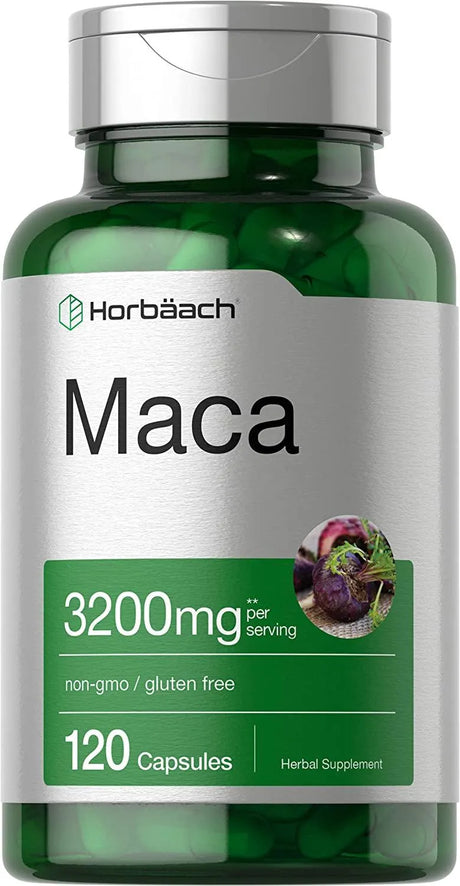 HORBAACH - Horbaach Maca 3200Mg. 120 Capsulas - The Red Vitamin MX - Suplementos Alimenticios - {{ shop.shopifyCountryName }}