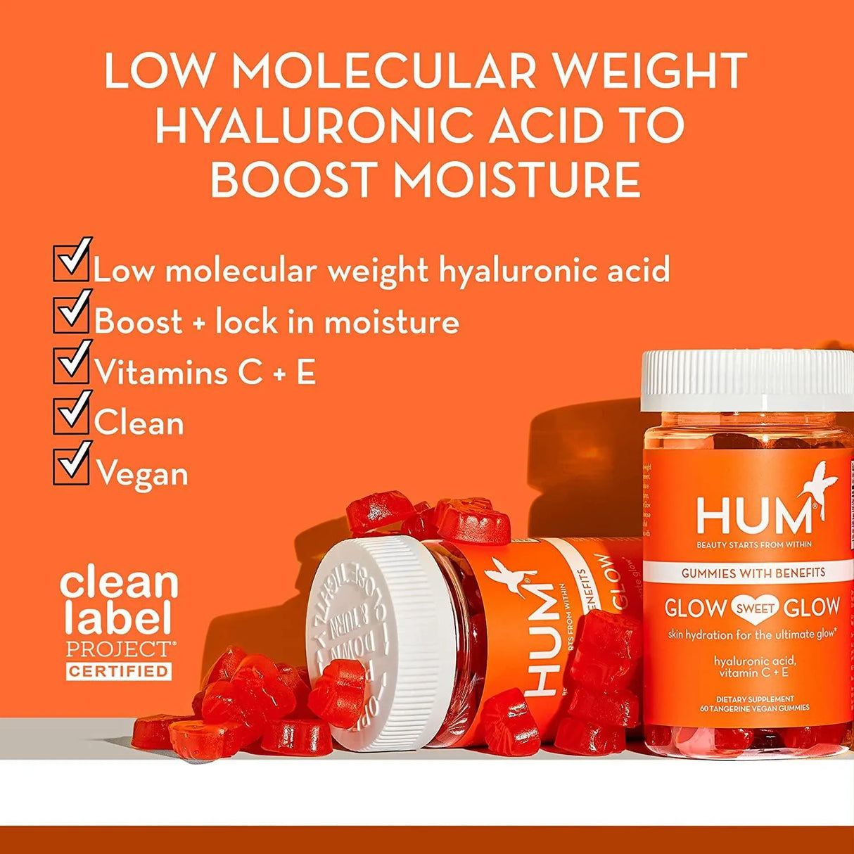 HUM - HUM Glow Sweet Glow Skin Gummies 60 Gomitas - The Red Vitamin MX - Suplementos Alimenticios - {{ shop.shopifyCountryName }}