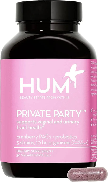 HUM - HUM Private Party Daily Vaginal Probiotic 30 Capsulas - The Red Vitamin MX - Suplementos Alimenticios - {{ shop.shopifyCountryName }}