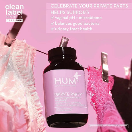 HUM - HUM Private Party Daily Vaginal Probiotic 30 Capsulas - The Red Vitamin MX - Suplementos Alimenticios - {{ shop.shopifyCountryName }}