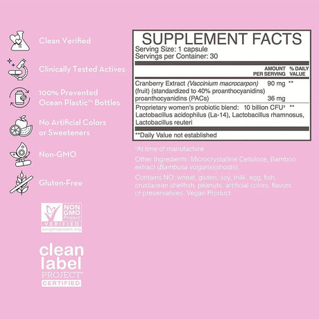 HUM - HUM Private Party Daily Vaginal Probiotic 30 Capsulas - The Red Vitamin MX - Suplementos Alimenticios - {{ shop.shopifyCountryName }}