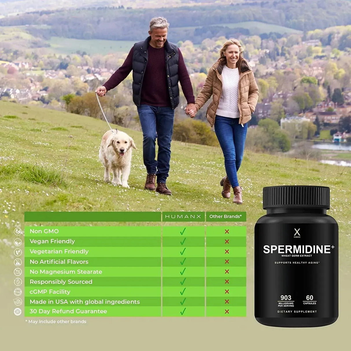 HUMANX - HUMANX Spermidine+ Wheat Germ Extract 60 Capsulas - The Red Vitamin MX - Suplementos Alimenticios - {{ shop.shopifyCountryName }}