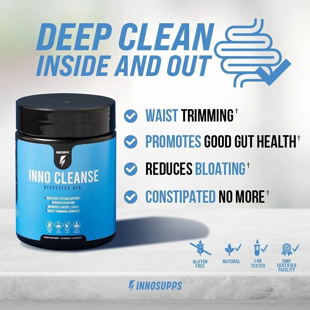 INNOSUPPS - InnoSupps Inno Cleanse Digestive Aid 60 Capsulas - The Red Vitamin MX - Suplementos Alimenticios - {{ shop.shopifyCountryName }}