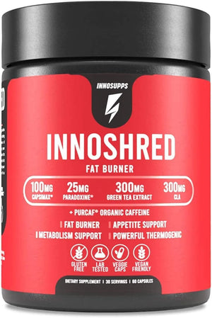 INNOSUPPS - InnoSupps Inno Shred Day Time Fat Burner 60 Capsulas - The Red Vitamin MX - Suplementos Alimenticios - {{ shop.shopifyCountryName }}