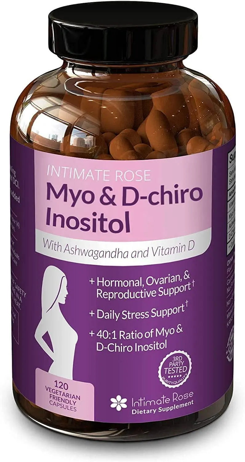 INTIMATE ROSE - Intimate Rose Myo-Inositol & D-Chiro Inositol 120 Capsulas - The Red Vitamin MX - Suplementos Alimenticios - {{ shop.shopifyCountryName }}