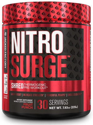 JACKED FACTORY - Jacked Factory NITROSURGE Shred 30 Servicios - The Red Vitamin MX - Suplementos Alimenticios - {{ shop.shopifyCountryName }}