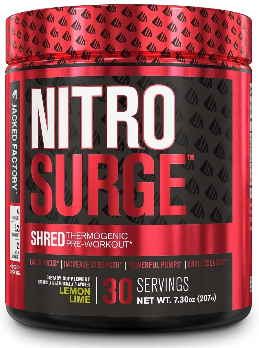 JACKED FACTORY - Jacked Factory NITROSURGE Shred 30 Servicios - The Red Vitamin MX - Suplementos Alimenticios - {{ shop.shopifyCountryName }}