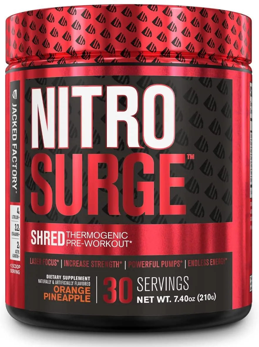 JACKED FACTORY - Jacked Factory NITROSURGE Shred 30 Servicios - The Red Vitamin MX - Suplementos Alimenticios - {{ shop.shopifyCountryName }}