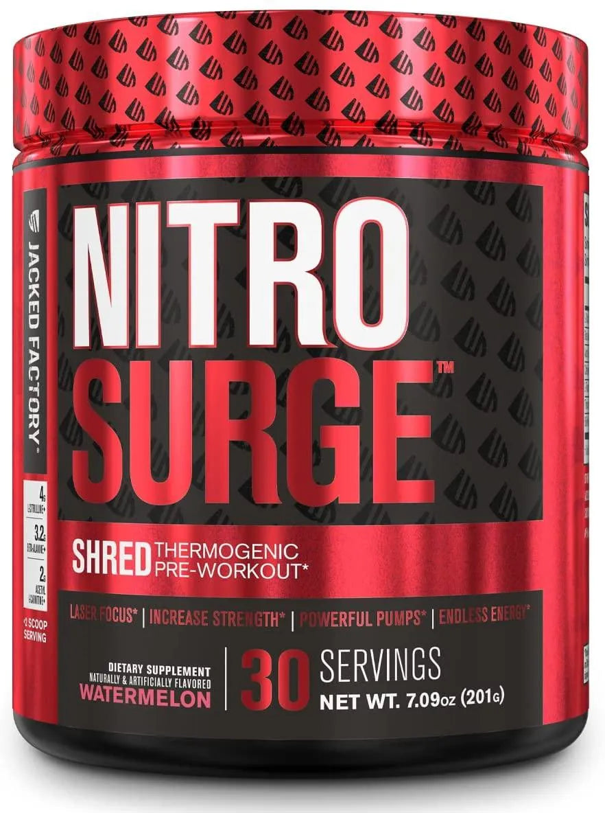 JACKED FACTORY - Jacked Factory NITROSURGE Shred 30 Servicios - The Red Vitamin MX - Suplementos Alimenticios - {{ shop.shopifyCountryName }}