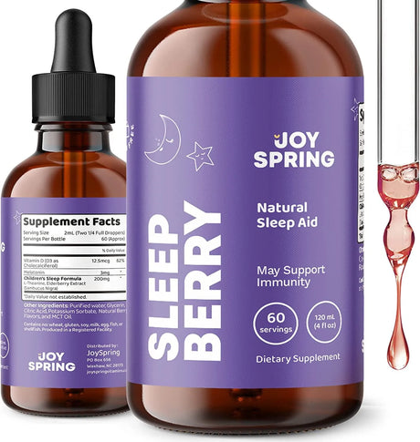 JOYSPRING - JoySpring Liquid Sleep Aid Melatonin Kids 120Ml. - The Red Vitamin MX - Suplementos Alimenticios - {{ shop.shopifyCountryName }}